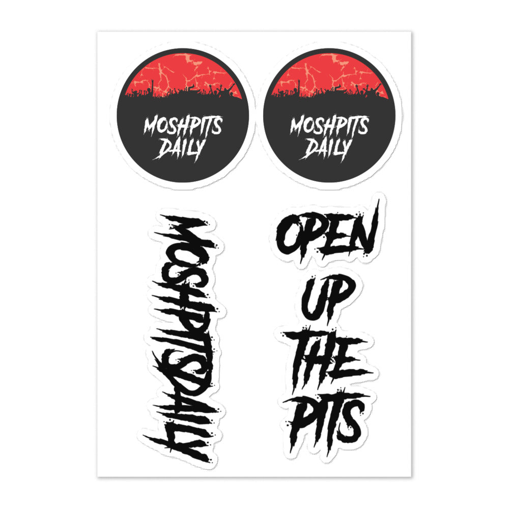 Moshpitsdaily Sticker sheet